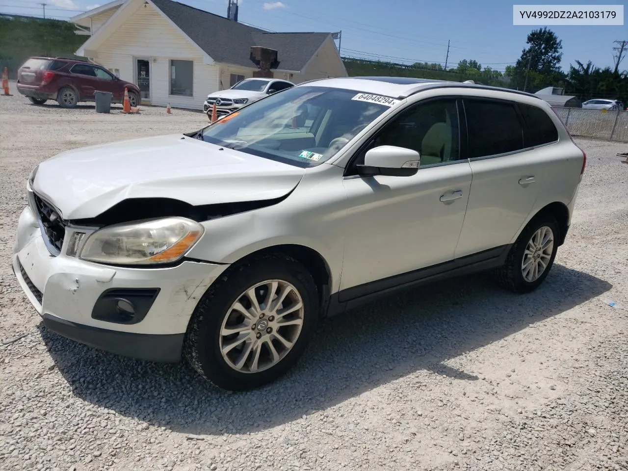 2010 Volvo Xc60 T6 VIN: YV4992DZ2A2103179 Lot: 64048294