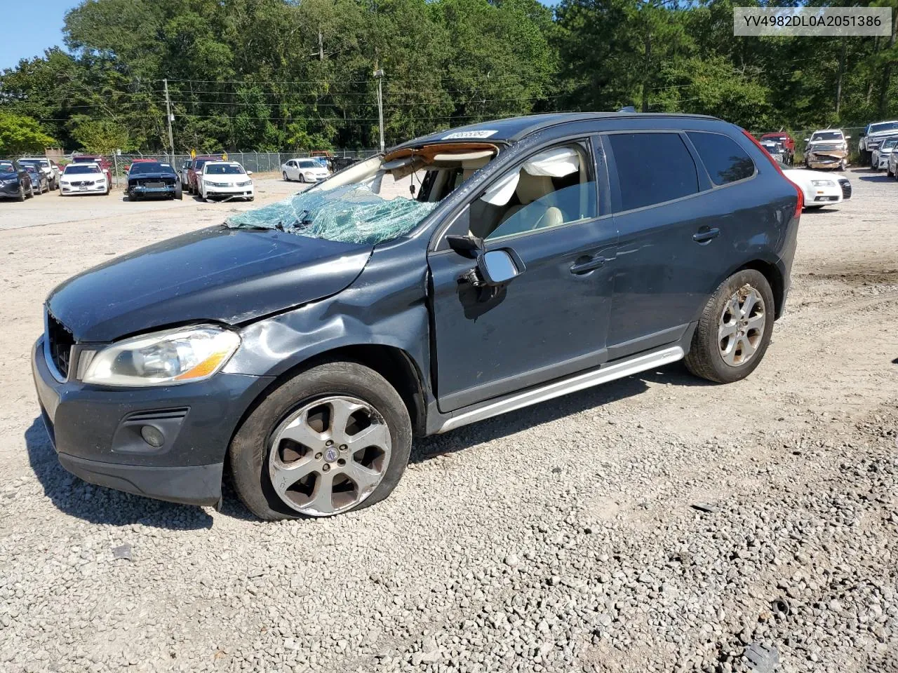 2010 Volvo Xc60 3.2 VIN: YV4982DL0A2051386 Lot: 69835384