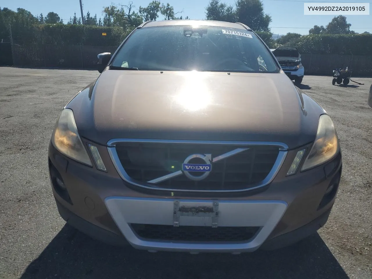 YV4992DZ2A2019105 2010 Volvo Xc60 T6