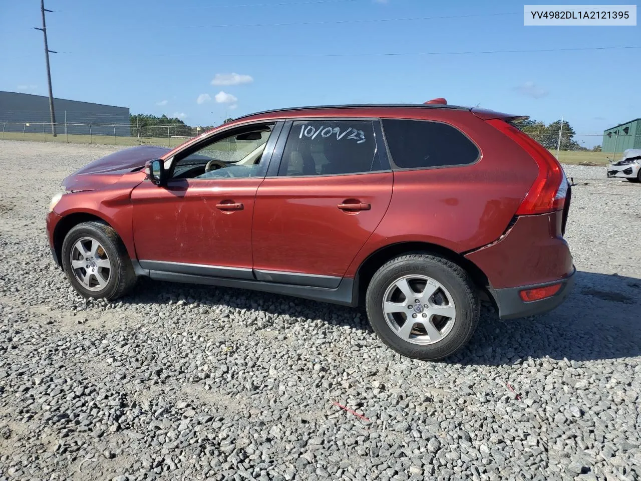 2010 Volvo Xc60 3.2 VIN: YV4982DL1A2121395 Lot: 72847783