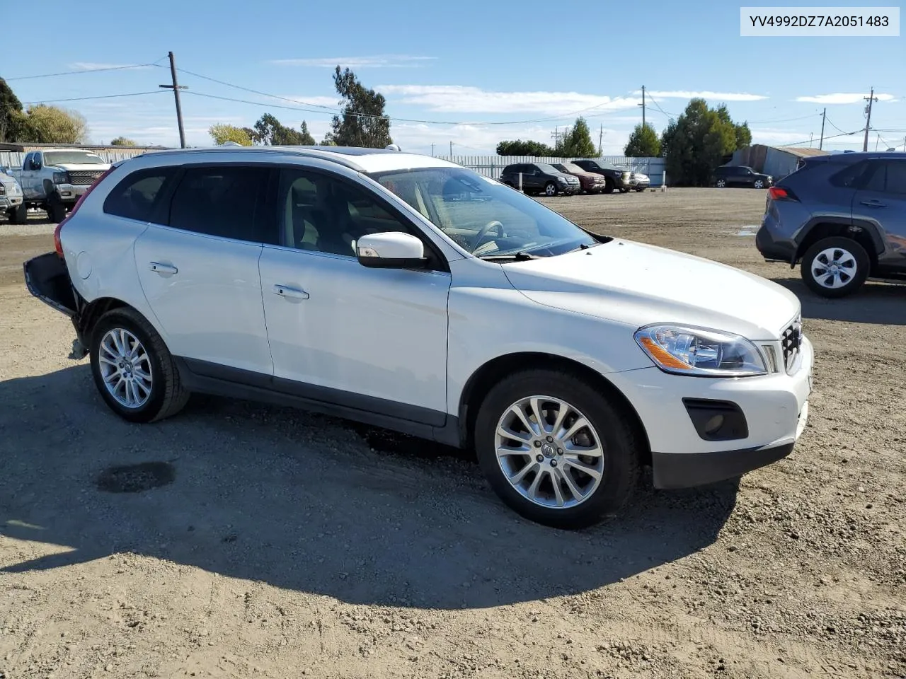 2010 Volvo Xc60 T6 VIN: YV4992DZ7A2051483 Lot: 75732484