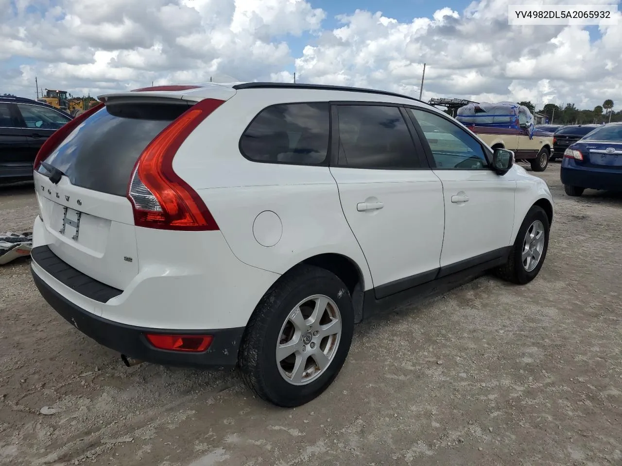 2010 Volvo Xc60 3.2 VIN: YV4982DL5A2065932 Lot: 77759154