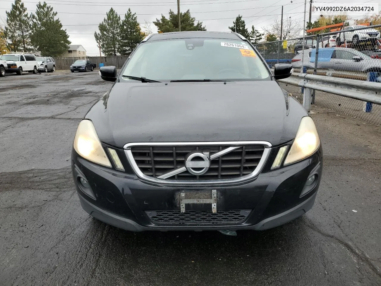 2010 Volvo Xc60 T6 VIN: YV4992DZ6A2034724 Lot: 78261064