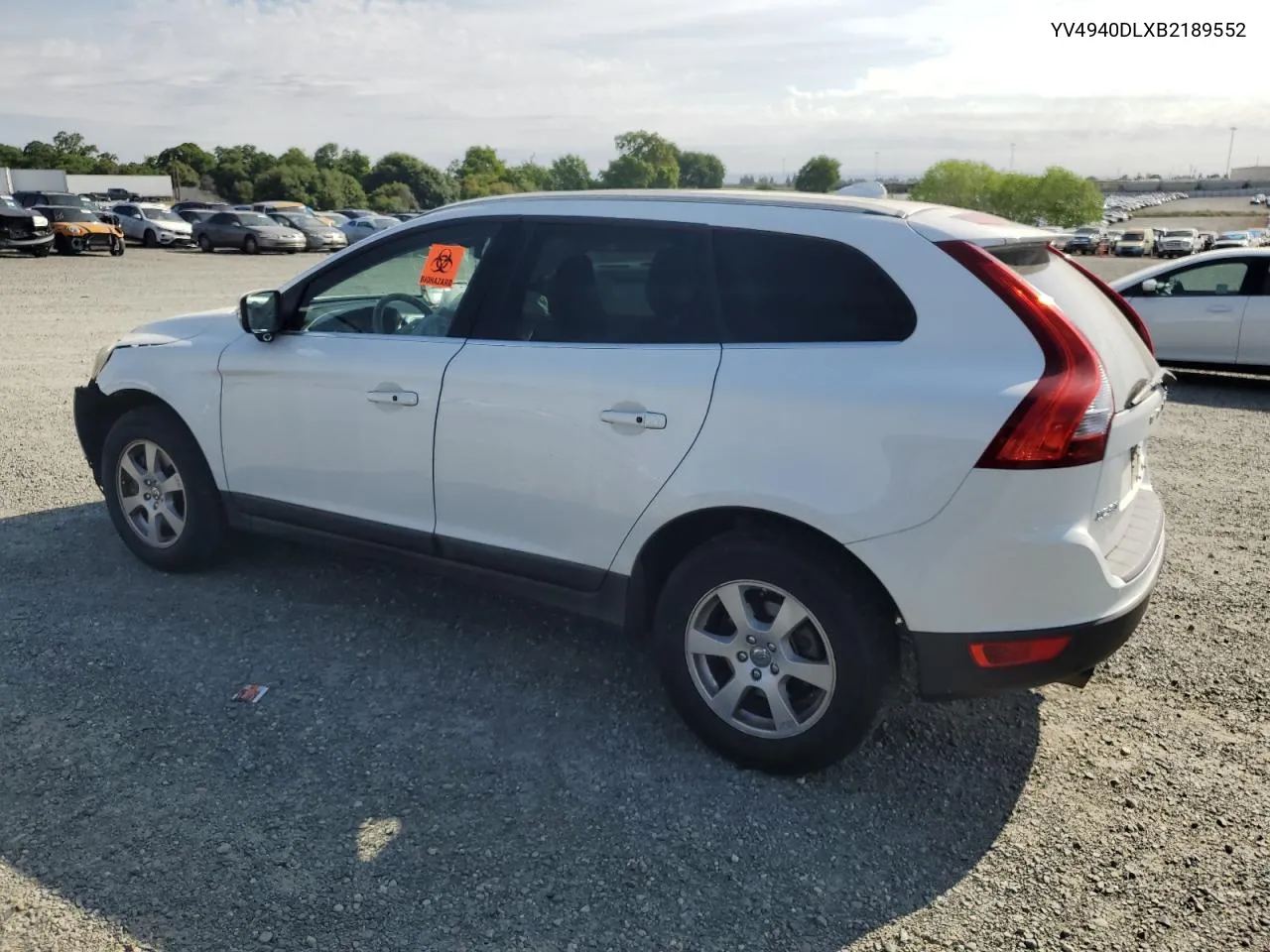 2011 Volvo Xc60 3.2 VIN: YV4940DLXB2189552 Lot: 50384164