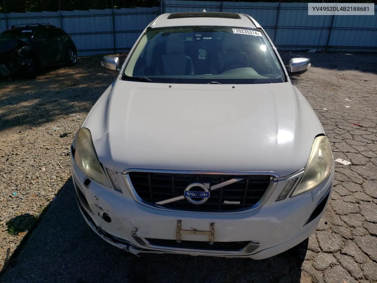 2011 Volvo Xc60 3.2 VIN: YV4952DL4B2188681 Lot: 70235314