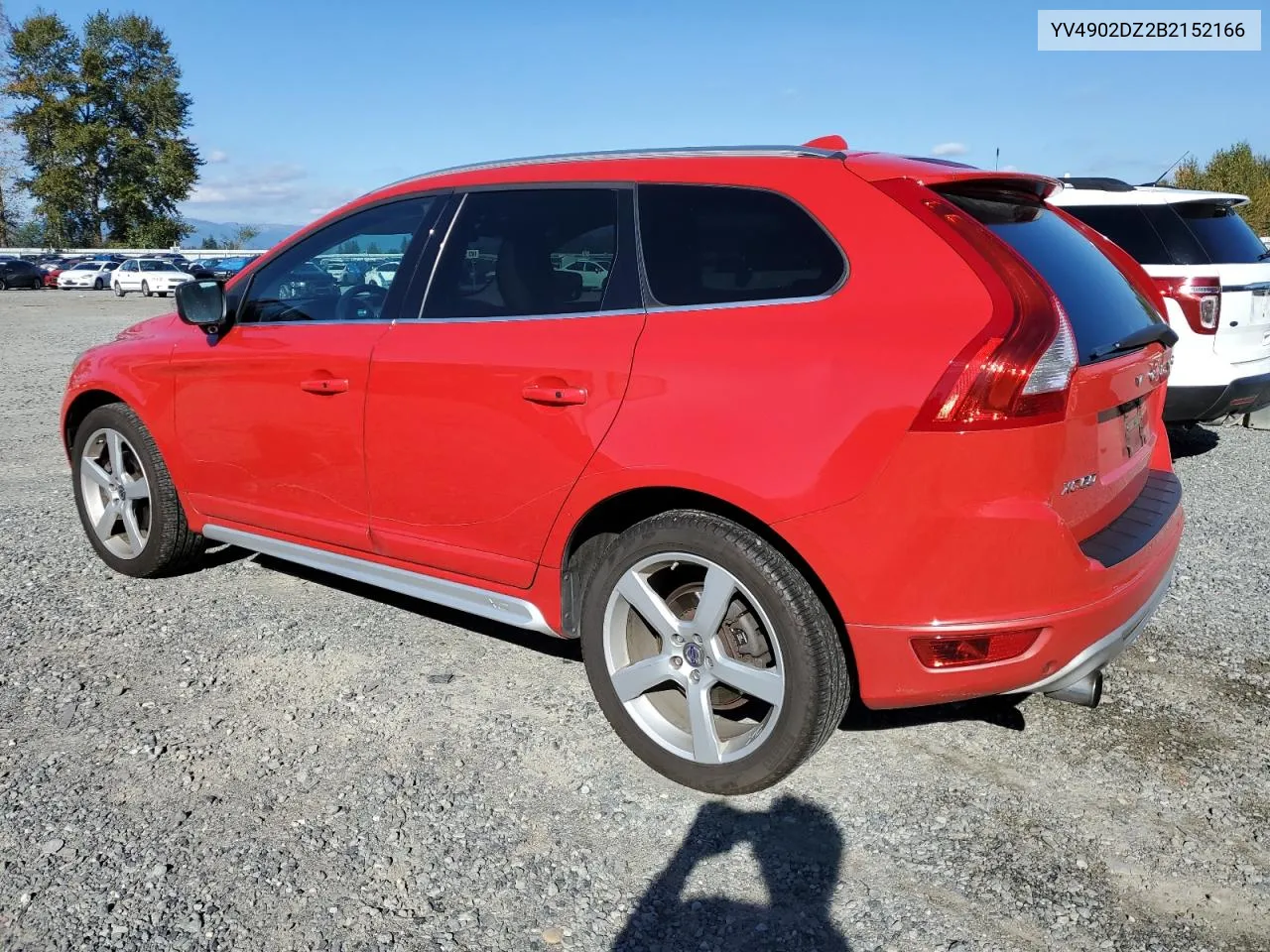 2011 Volvo Xc60 T6 VIN: YV4902DZ2B2152166 Lot: 71824264