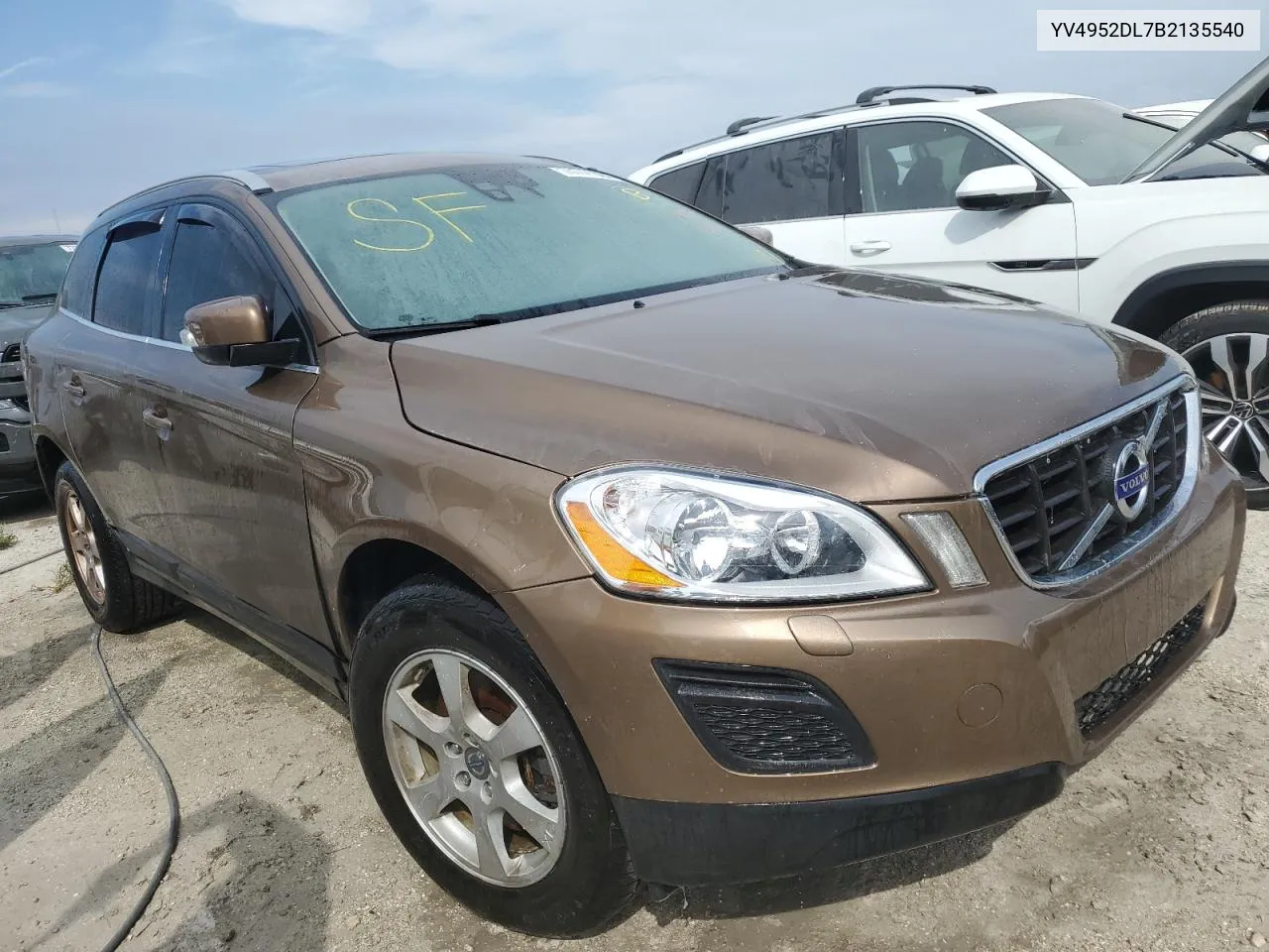 2011 Volvo Xc60 3.2 VIN: YV4952DL7B2135540 Lot: 74741084