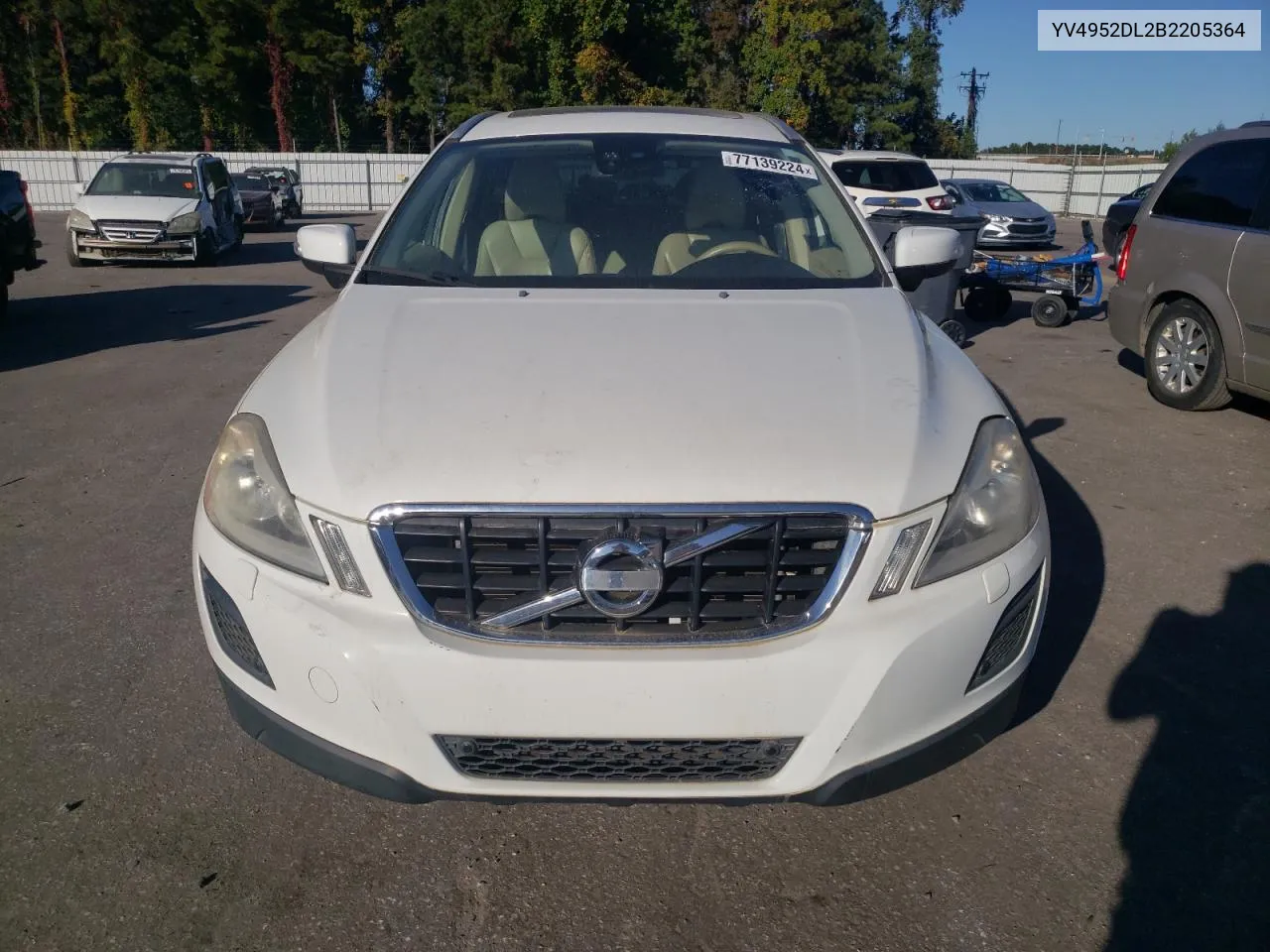 2011 Volvo Xc60 3.2 VIN: YV4952DL2B2205364 Lot: 77139224