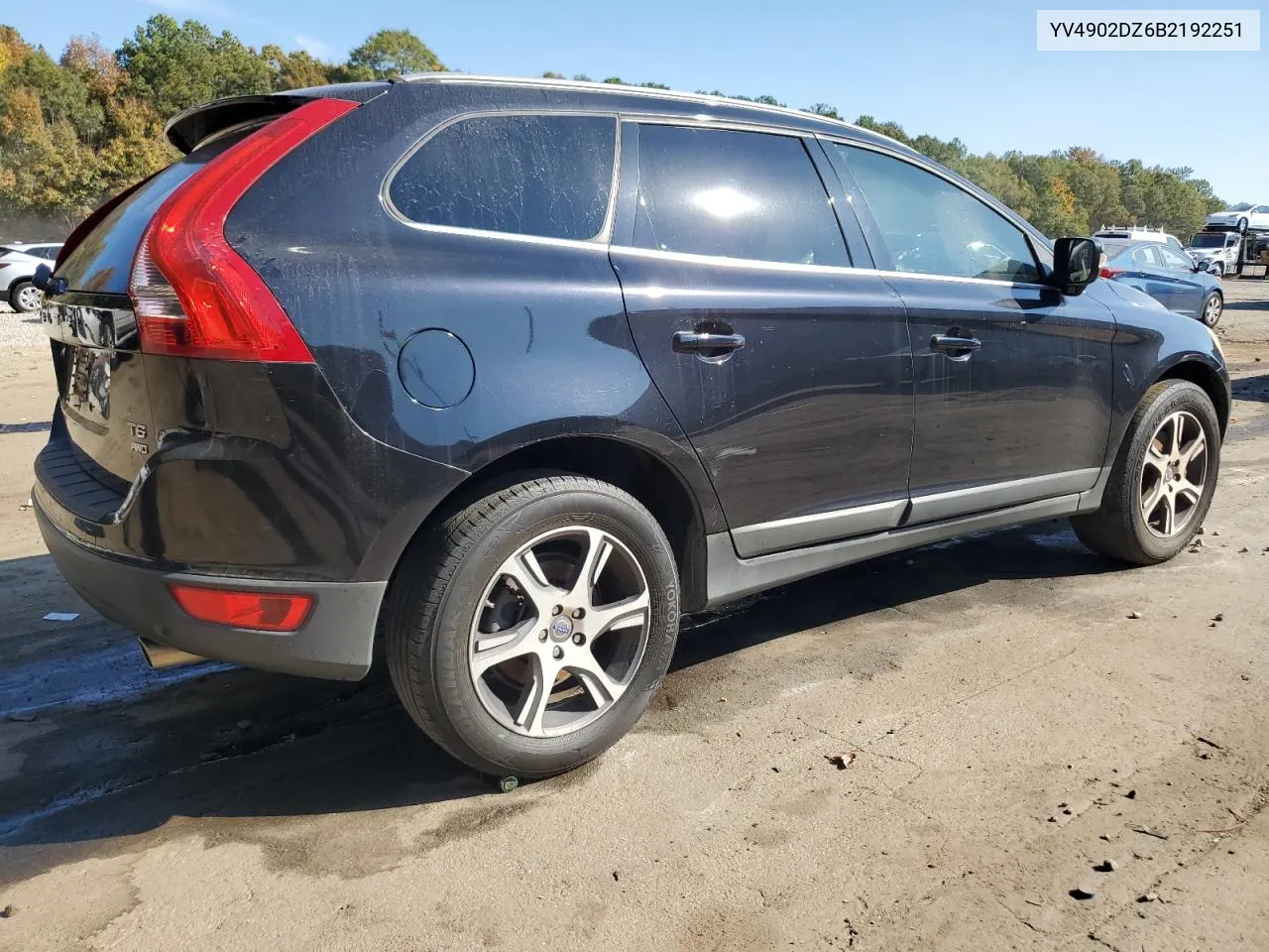 2011 Volvo Xc60 T6 VIN: YV4902DZ6B2192251 Lot: 77864184