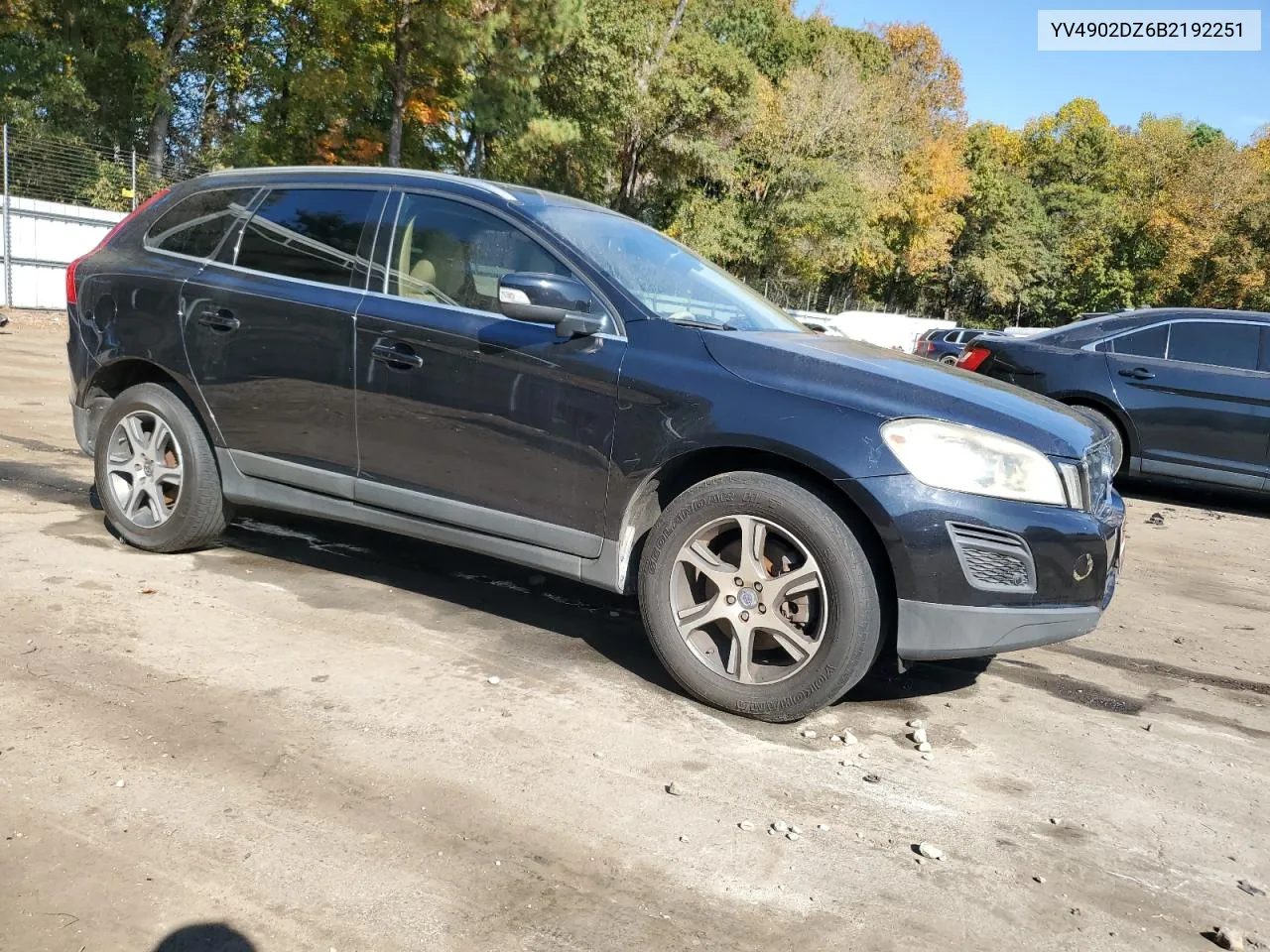 2011 Volvo Xc60 T6 VIN: YV4902DZ6B2192251 Lot: 77864184