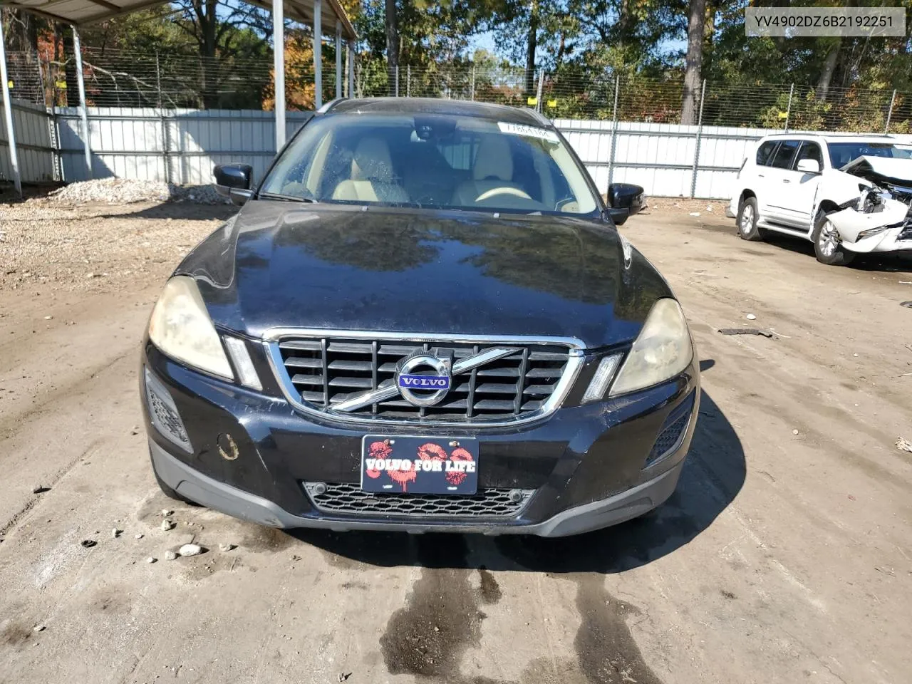 2011 Volvo Xc60 T6 VIN: YV4902DZ6B2192251 Lot: 77864184