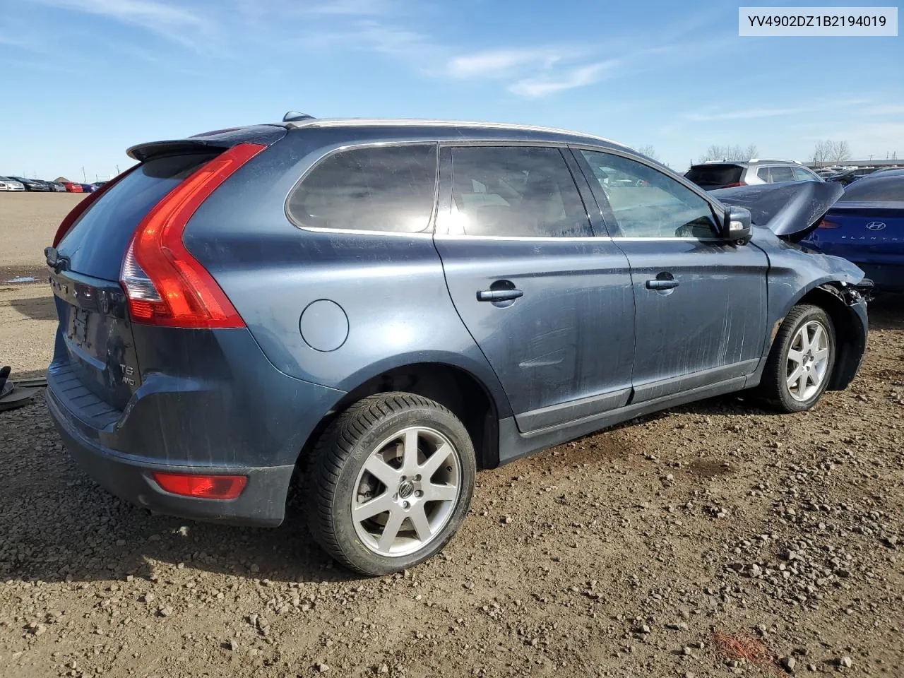 2011 Volvo Xc60 T6 VIN: YV4902DZ1B2194019 Lot: 78004924