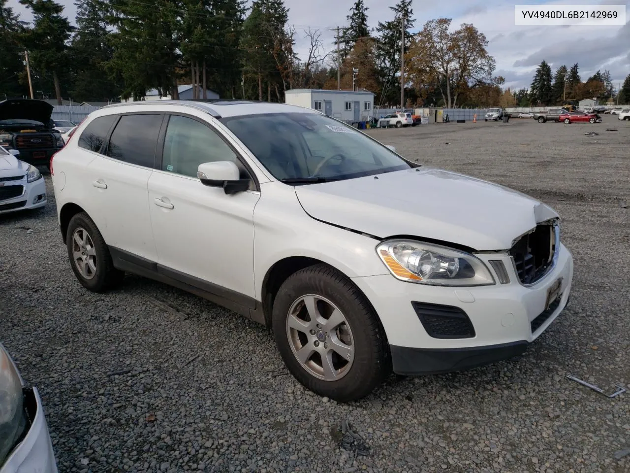 2011 Volvo Xc60 3.2 VIN: YV4940DL6B2142969 Lot: 80508114