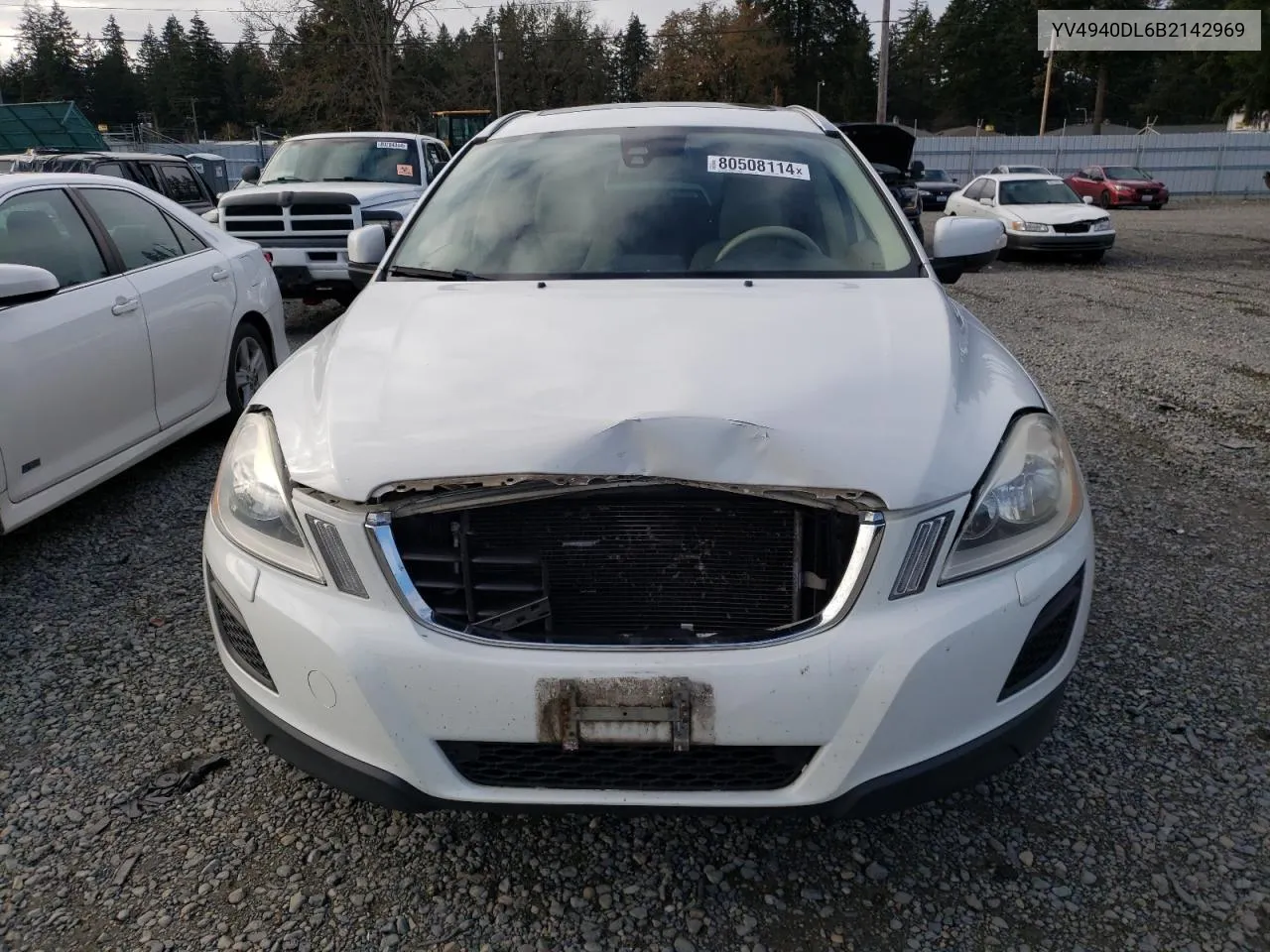 2011 Volvo Xc60 3.2 VIN: YV4940DL6B2142969 Lot: 80508114