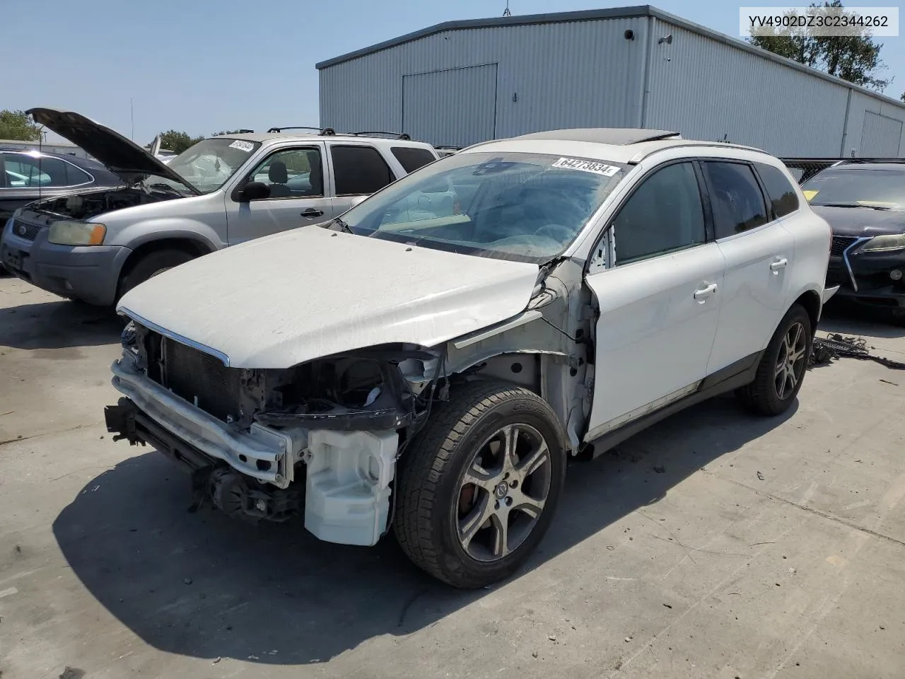 2012 Volvo Xc60 T6 VIN: YV4902DZ3C2344262 Lot: 64273834