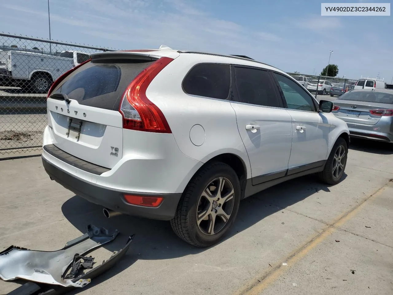 2012 Volvo Xc60 T6 VIN: YV4902DZ3C2344262 Lot: 64273834