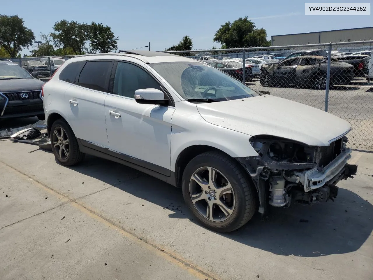 YV4902DZ3C2344262 2012 Volvo Xc60 T6