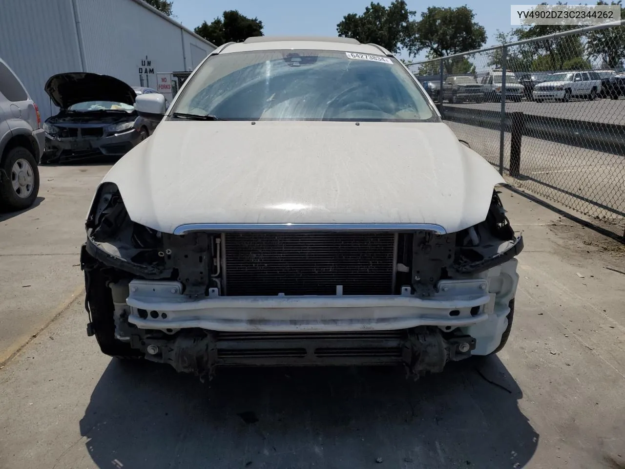 2012 Volvo Xc60 T6 VIN: YV4902DZ3C2344262 Lot: 64273834