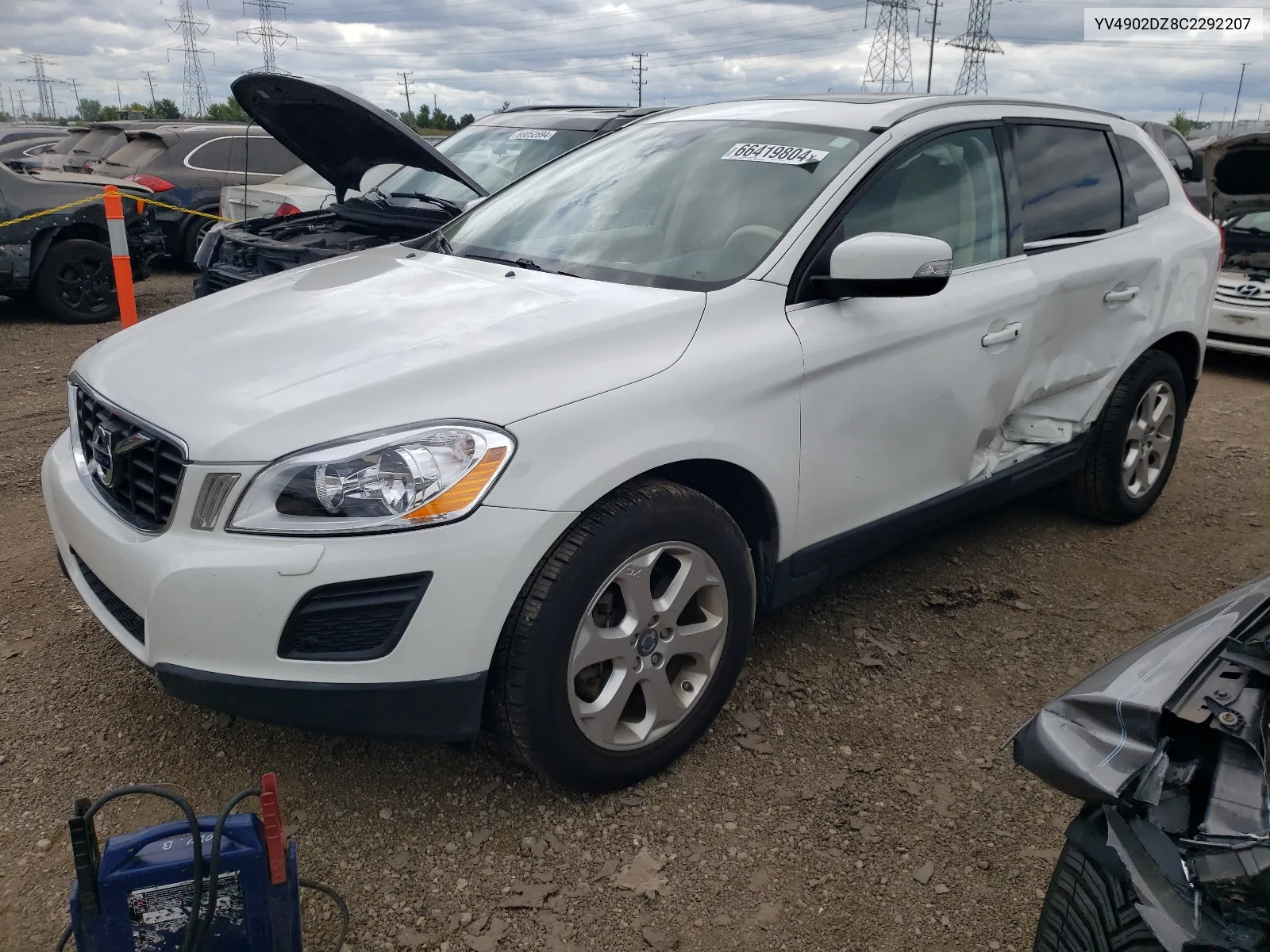 YV4902DZ8C2292207 2012 Volvo Xc60 T6