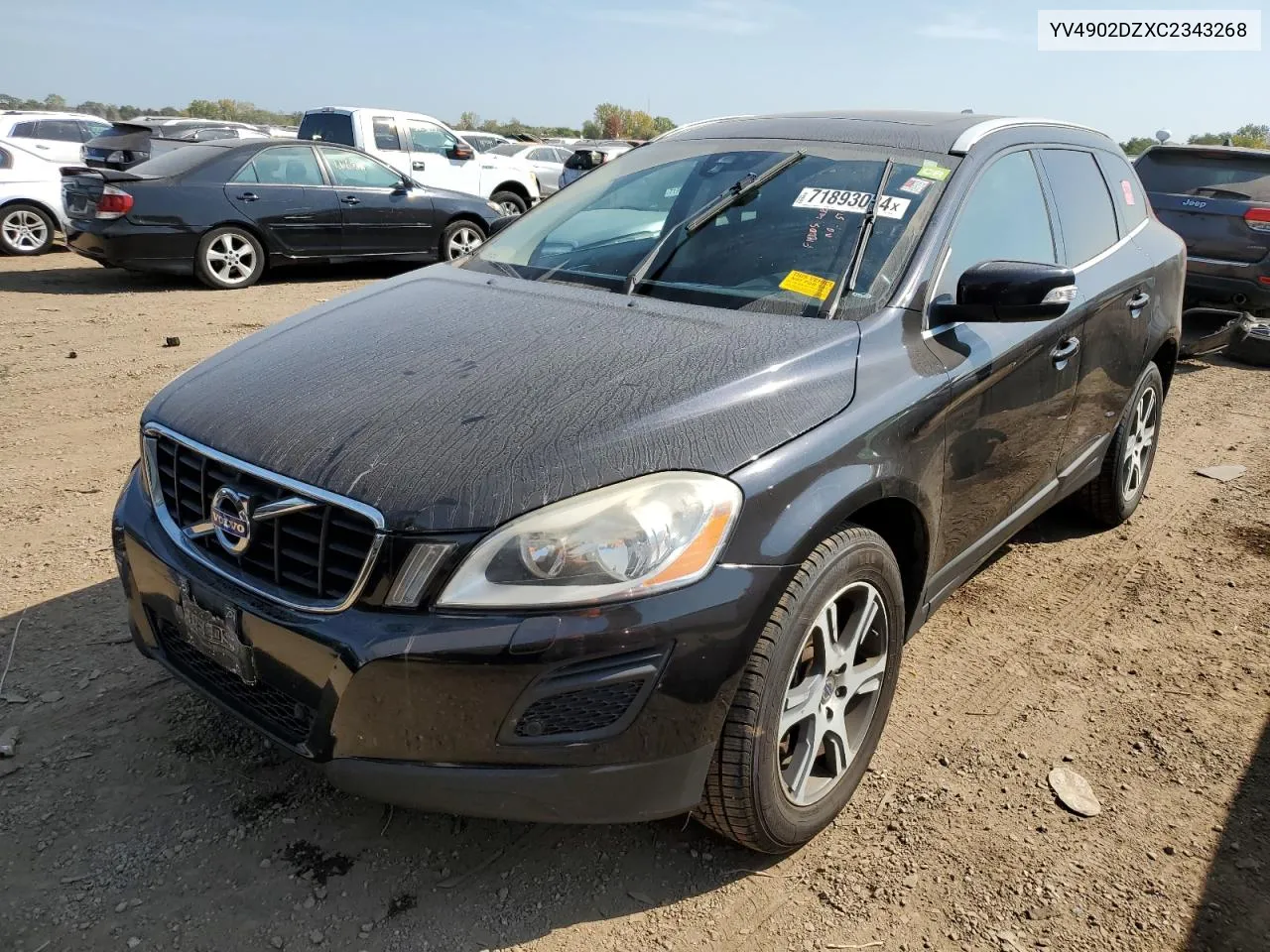 2012 Volvo Xc60 T6 VIN: YV4902DZXC2343268 Lot: 71893034