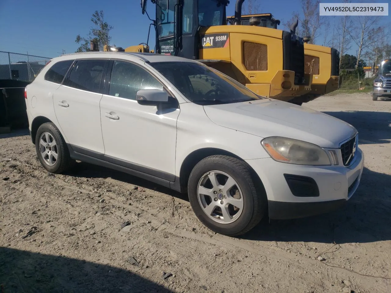 2012 Volvo Xc60 3.2 VIN: YV4952DL5C2319473 Lot: 75265844