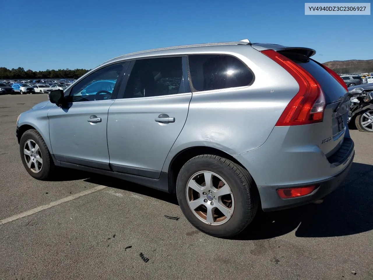 2012 Volvo Xc60 3.2 VIN: YV4940DZ3C2306927 Lot: 75407104