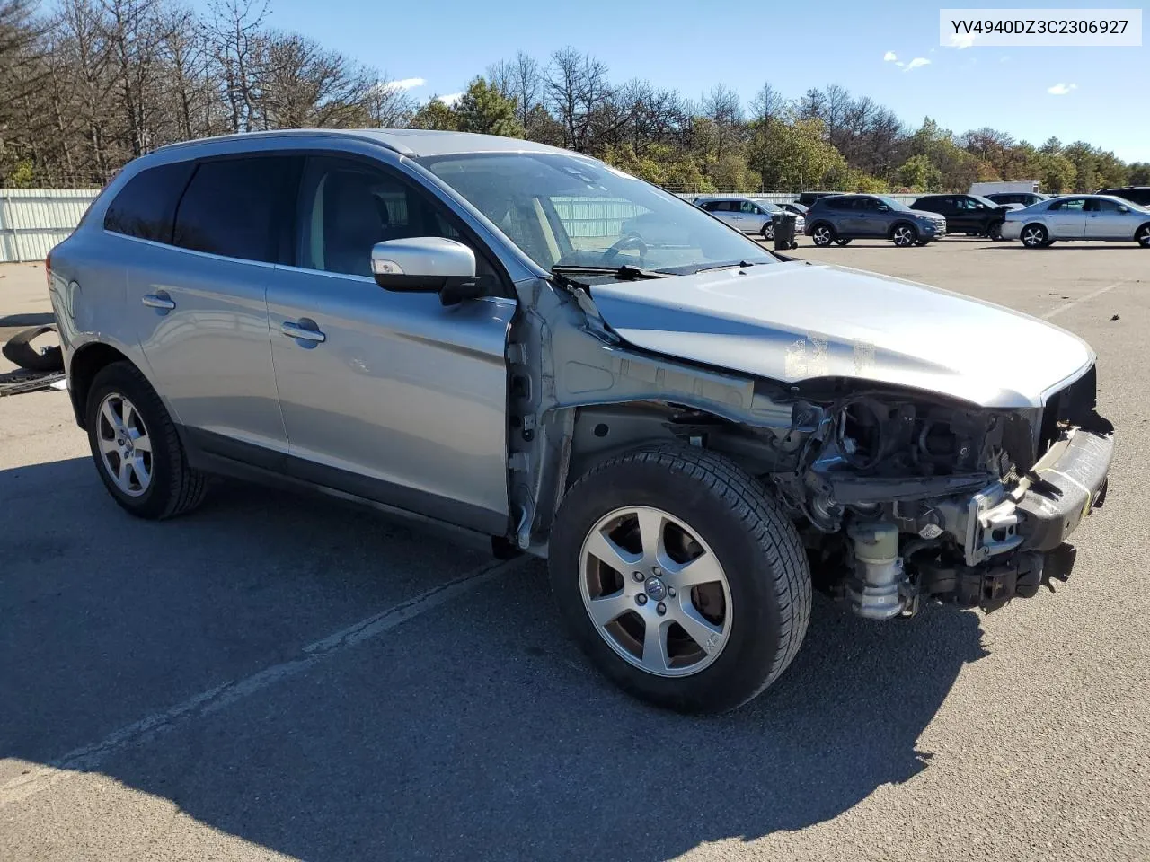 2012 Volvo Xc60 3.2 VIN: YV4940DZ3C2306927 Lot: 75407104