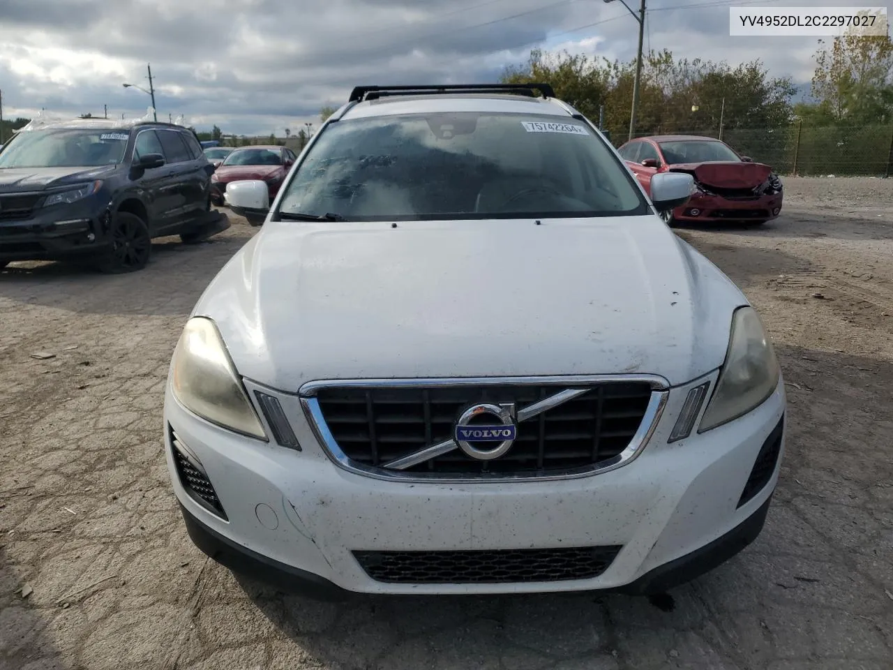 2012 Volvo Xc60 3.2 VIN: YV4952DL2C2297027 Lot: 75742264