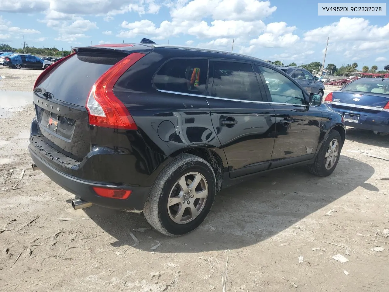 2012 Volvo Xc60 3.2 VIN: YV4952DL9C2332078 Lot: 75874734