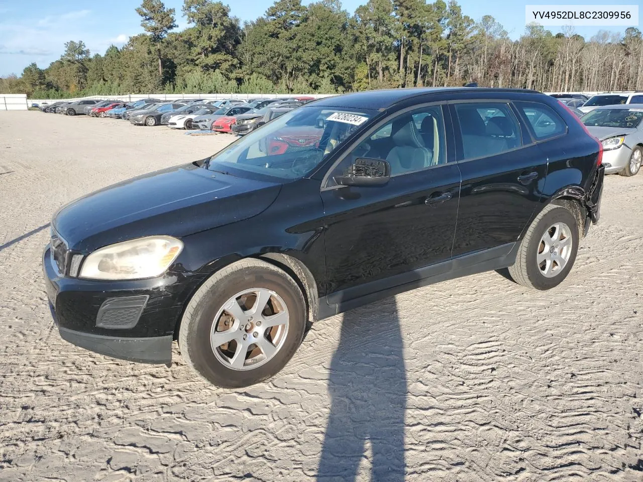 2012 Volvo Xc60 3.2 VIN: YV4952DL8C2309956 Lot: 78280234