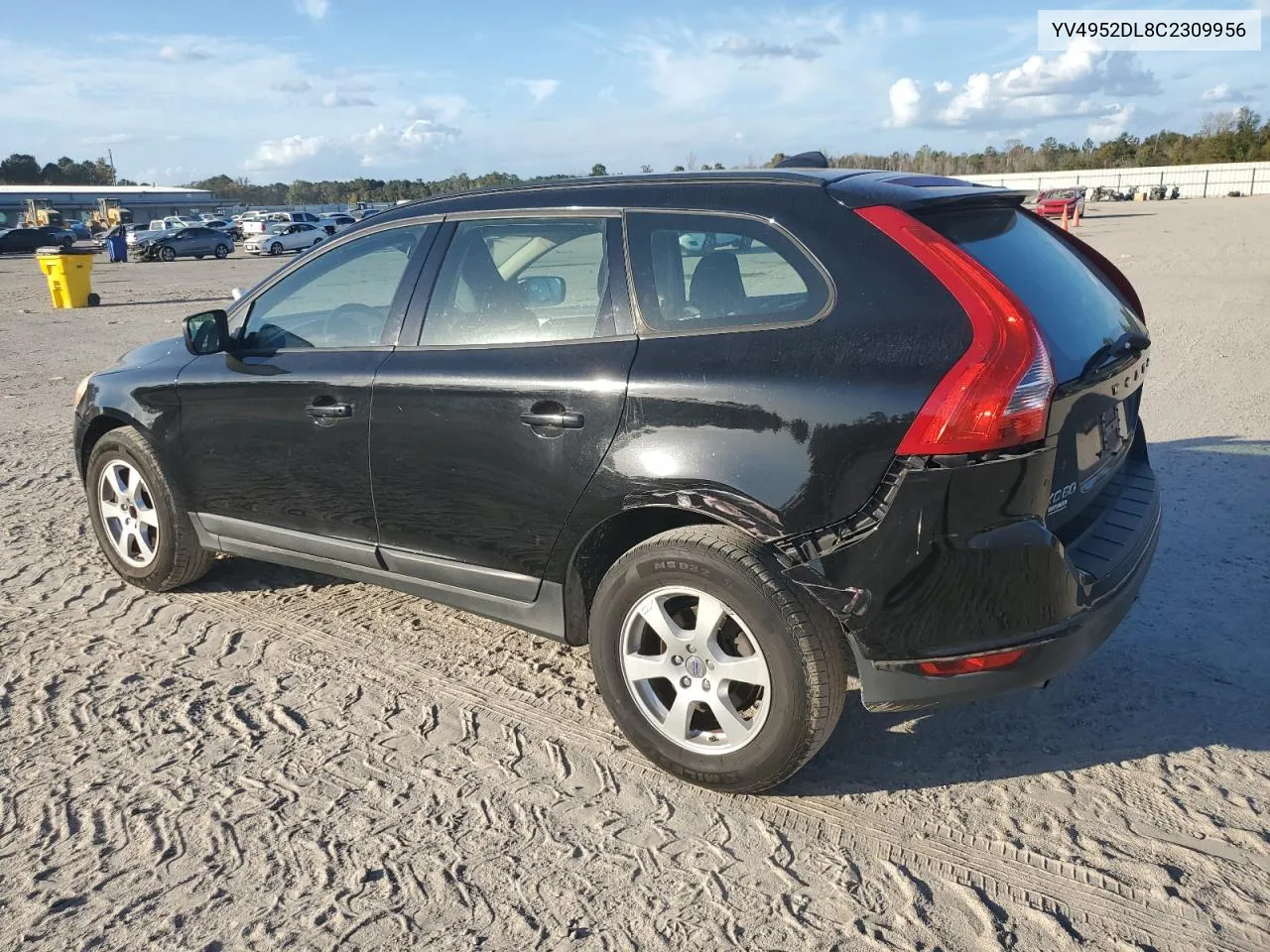 2012 Volvo Xc60 3.2 VIN: YV4952DL8C2309956 Lot: 78280234