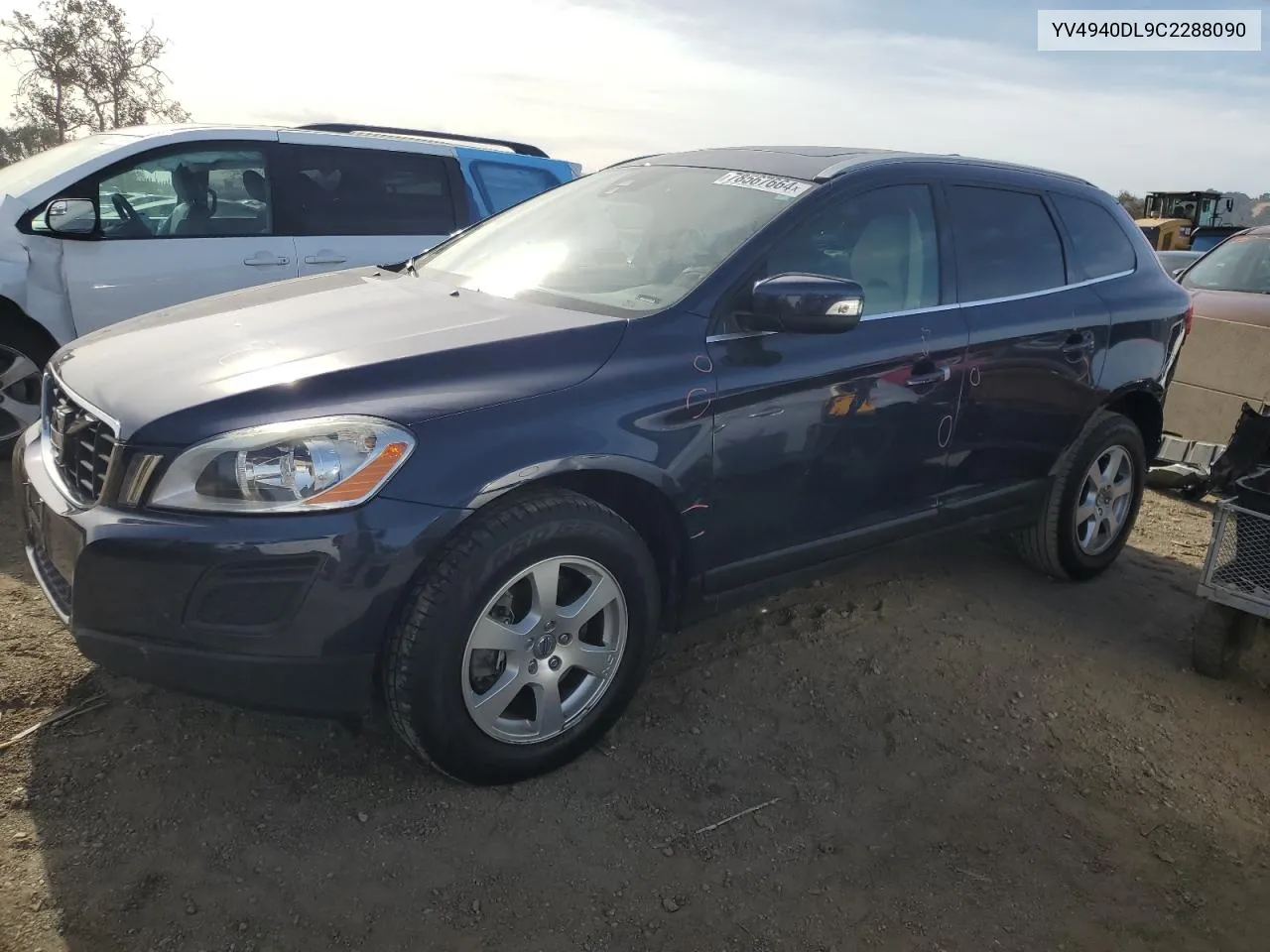 2012 Volvo Xc60 3.2 VIN: YV4940DL9C2288090 Lot: 78567664