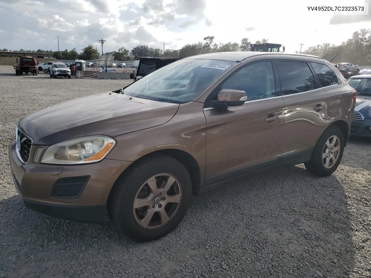 2012 Volvo Xc60 3.2 VIN: YV4952DL7C2323573 Lot: 79532144