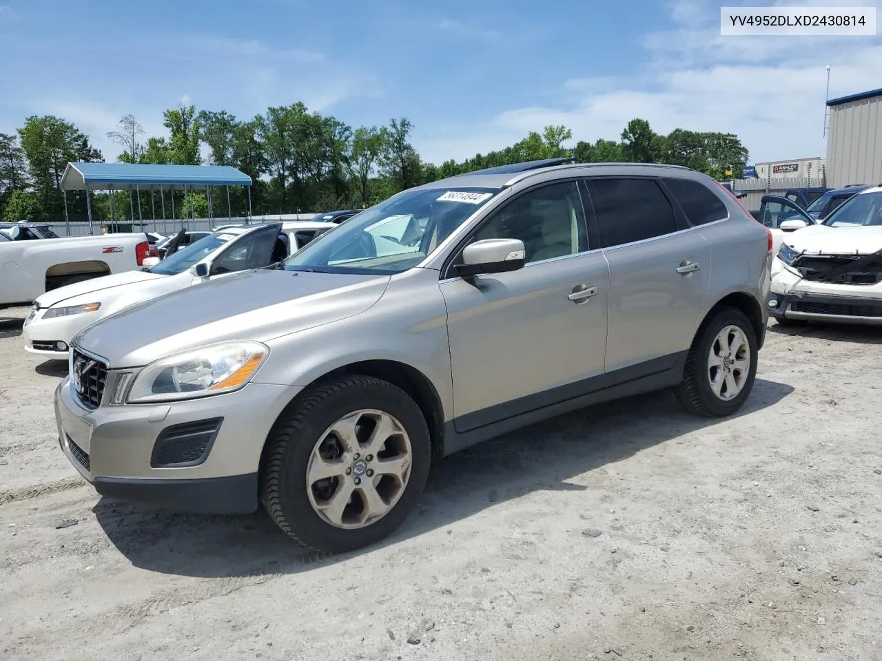 2013 Volvo Xc60 3.2 VIN: YV4952DLXD2430814 Lot: 56314844