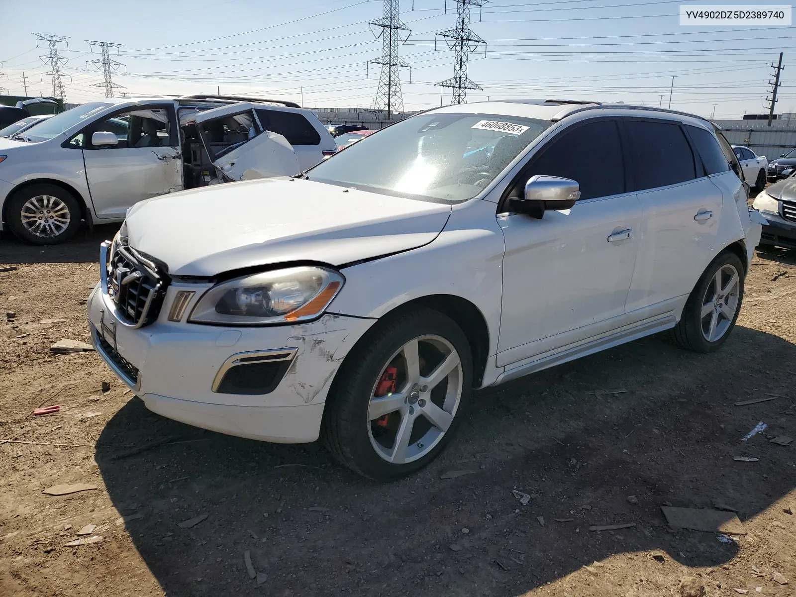 YV4902DZ5D2389740 2013 Volvo Xc60 T6