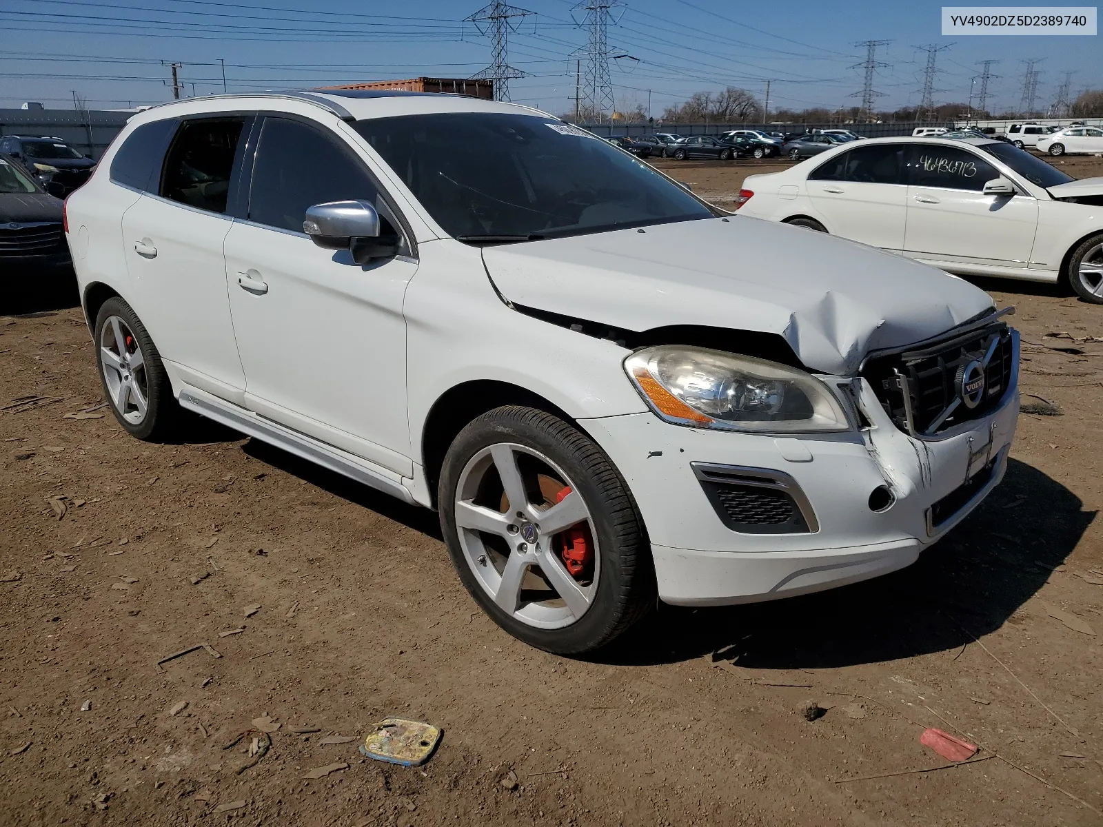 2013 Volvo Xc60 T6 VIN: YV4902DZ5D2389740 Lot: 57546284