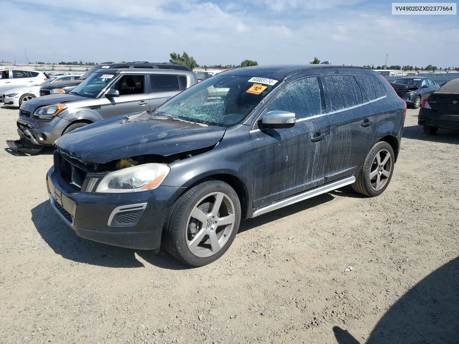 2013 Volvo Xc60 T6 VIN: YV4902DZXD2377664 Lot: 60003174