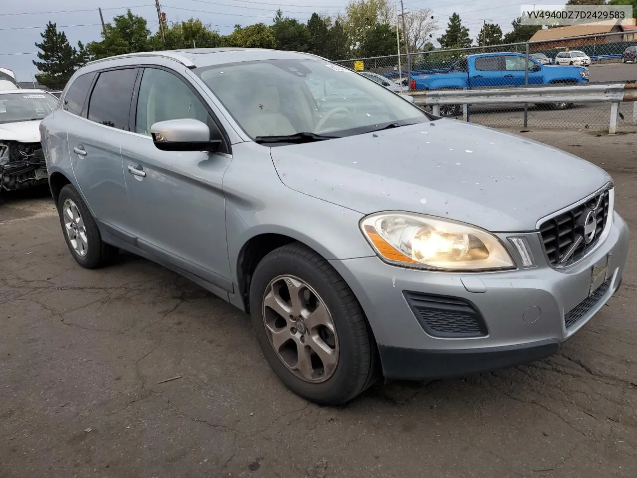 2013 Volvo Xc60 3.2 VIN: YV4940DZ7D2429583 Lot: 68344724