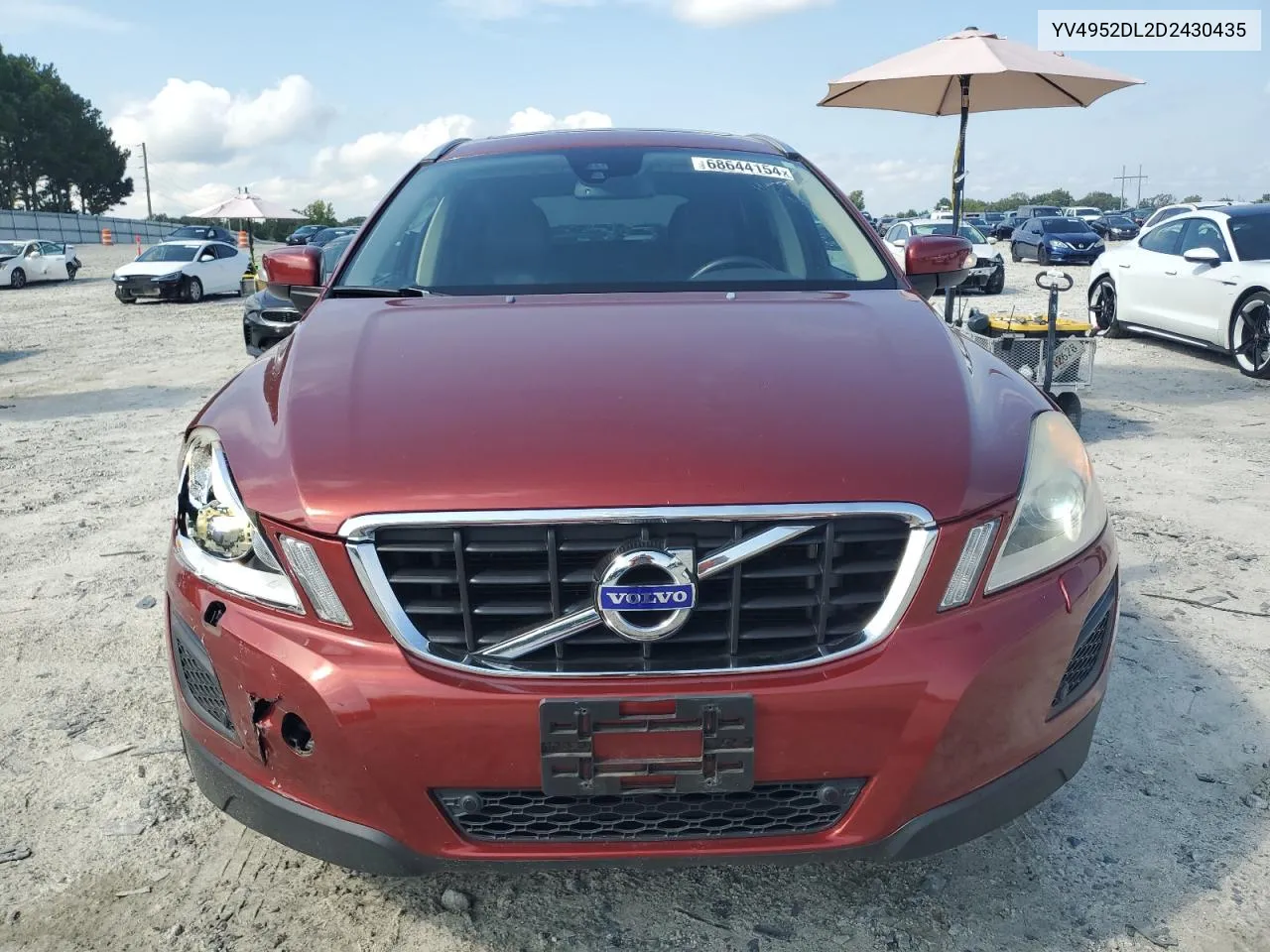 2013 Volvo Xc60 3.2 VIN: YV4952DL2D2430435 Lot: 68644154