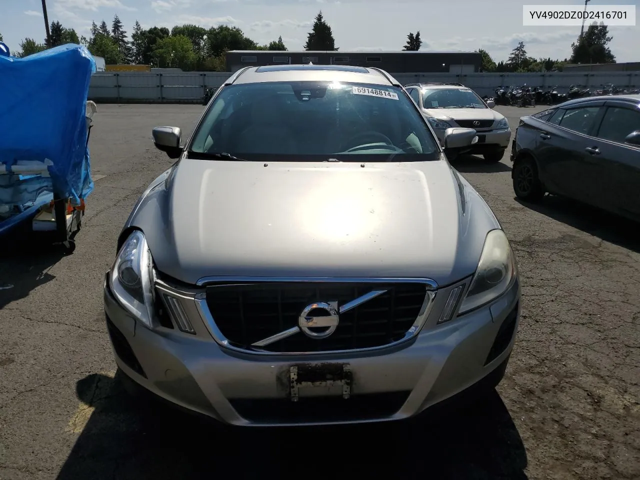 2013 Volvo Xc60 T6 VIN: YV4902DZ0D2416701 Lot: 69148814