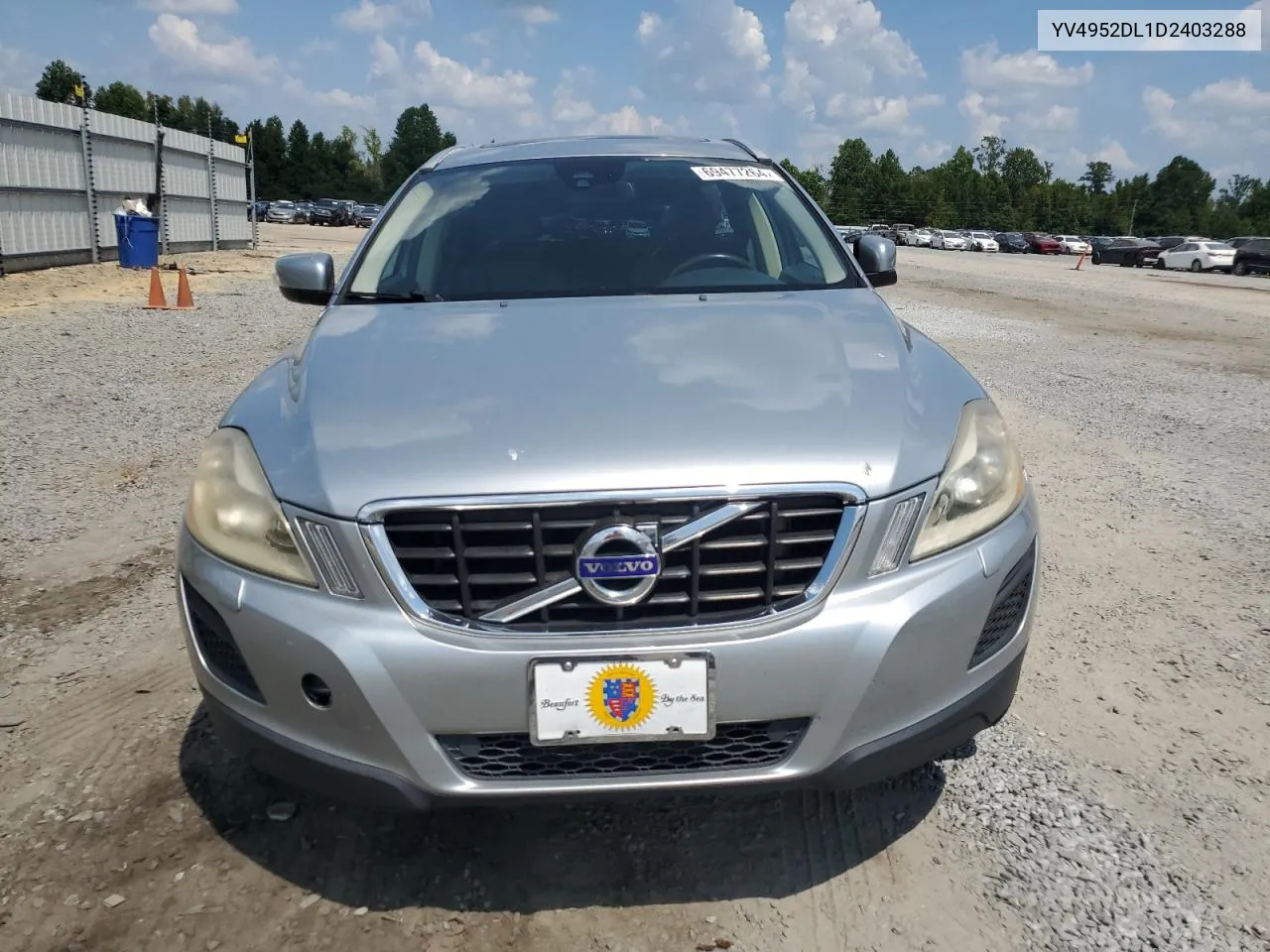 YV4952DL1D2403288 2013 Volvo Xc60 3.2