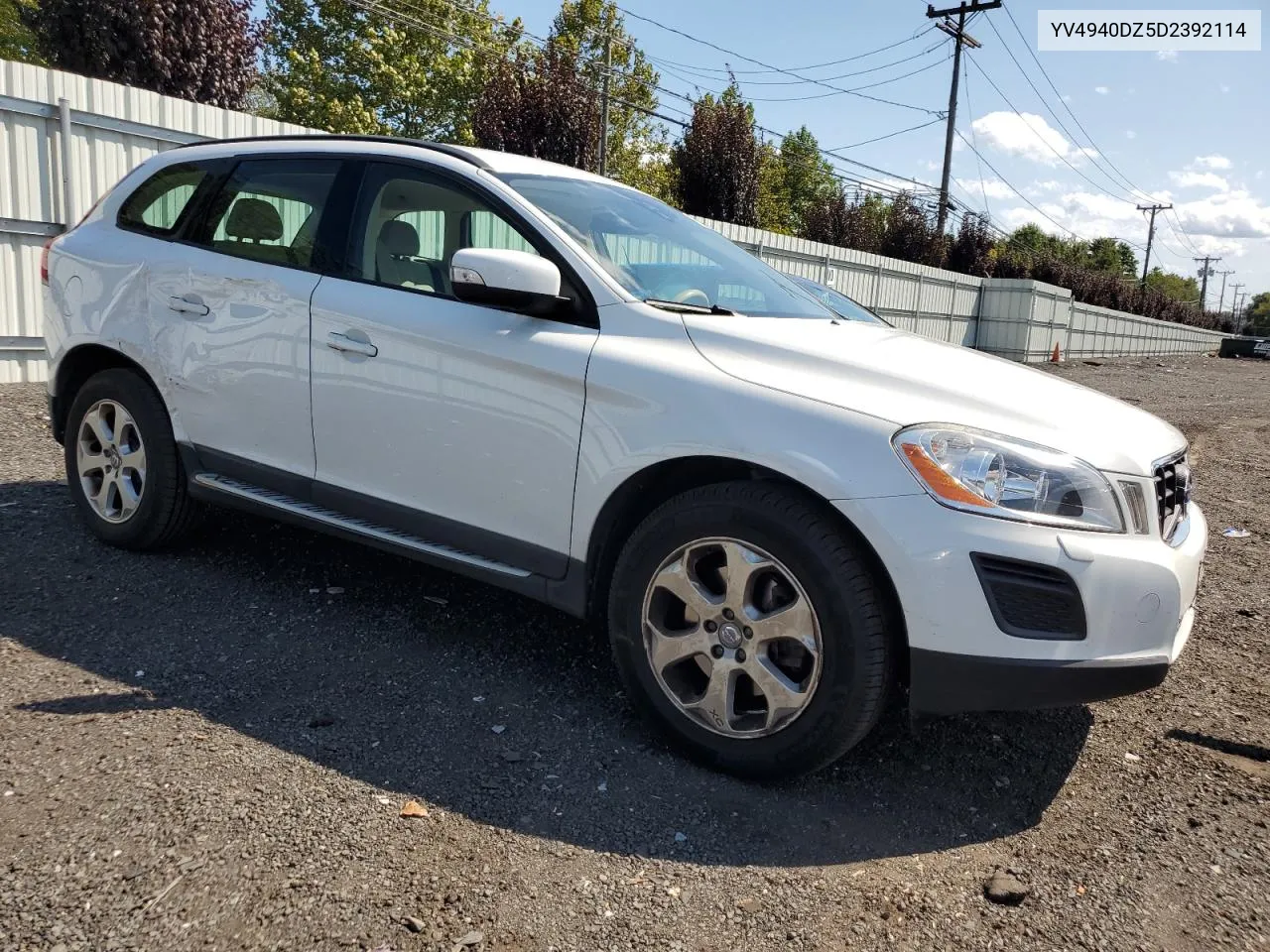 2013 Volvo Xc60 3.2 VIN: YV4940DZ5D2392114 Lot: 70302994