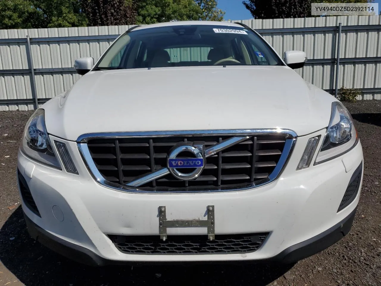 YV4940DZ5D2392114 2013 Volvo Xc60 3.2