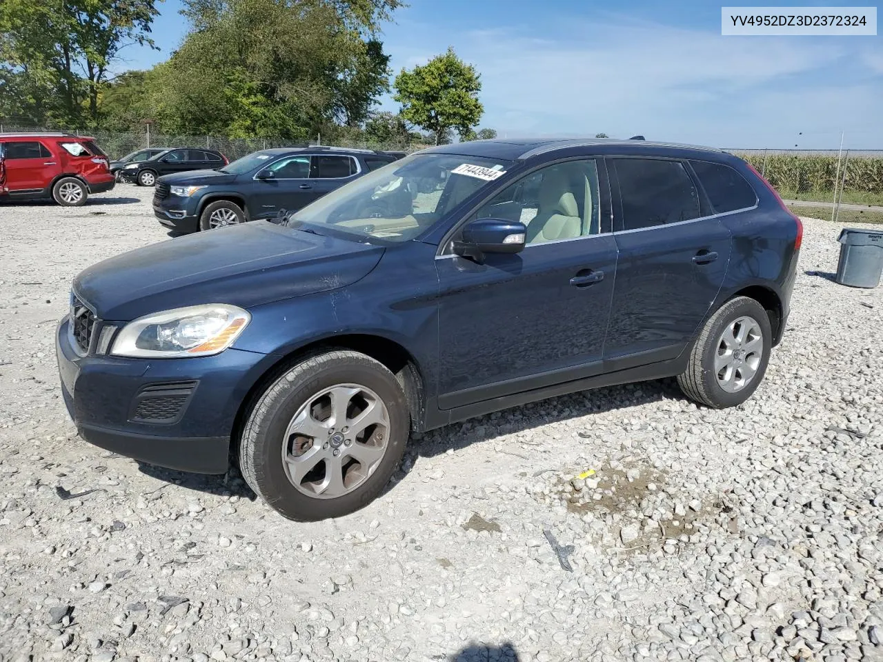 2013 Volvo Xc60 3.2 VIN: YV4952DZ3D2372324 Lot: 71443944