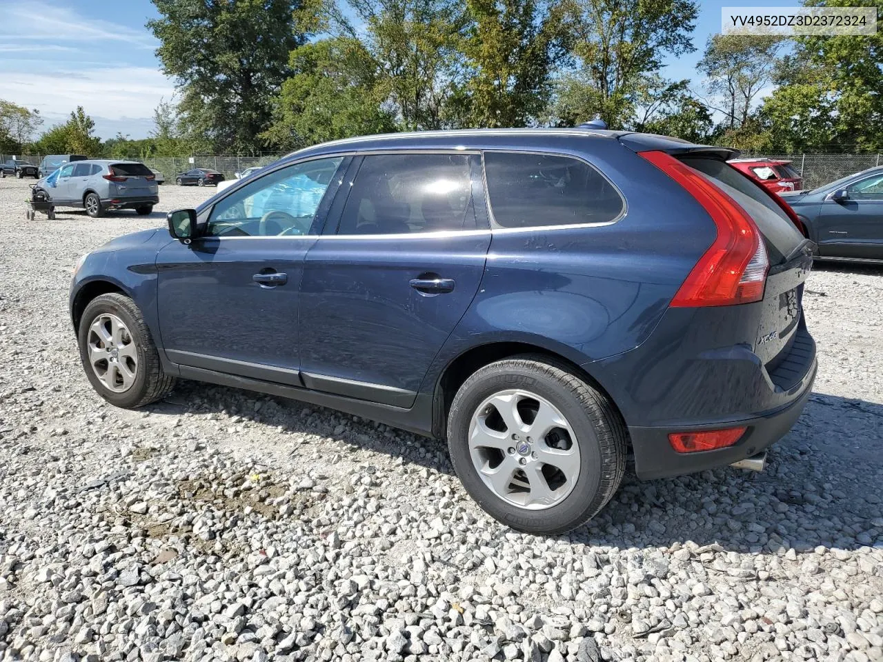 2013 Volvo Xc60 3.2 VIN: YV4952DZ3D2372324 Lot: 71443944