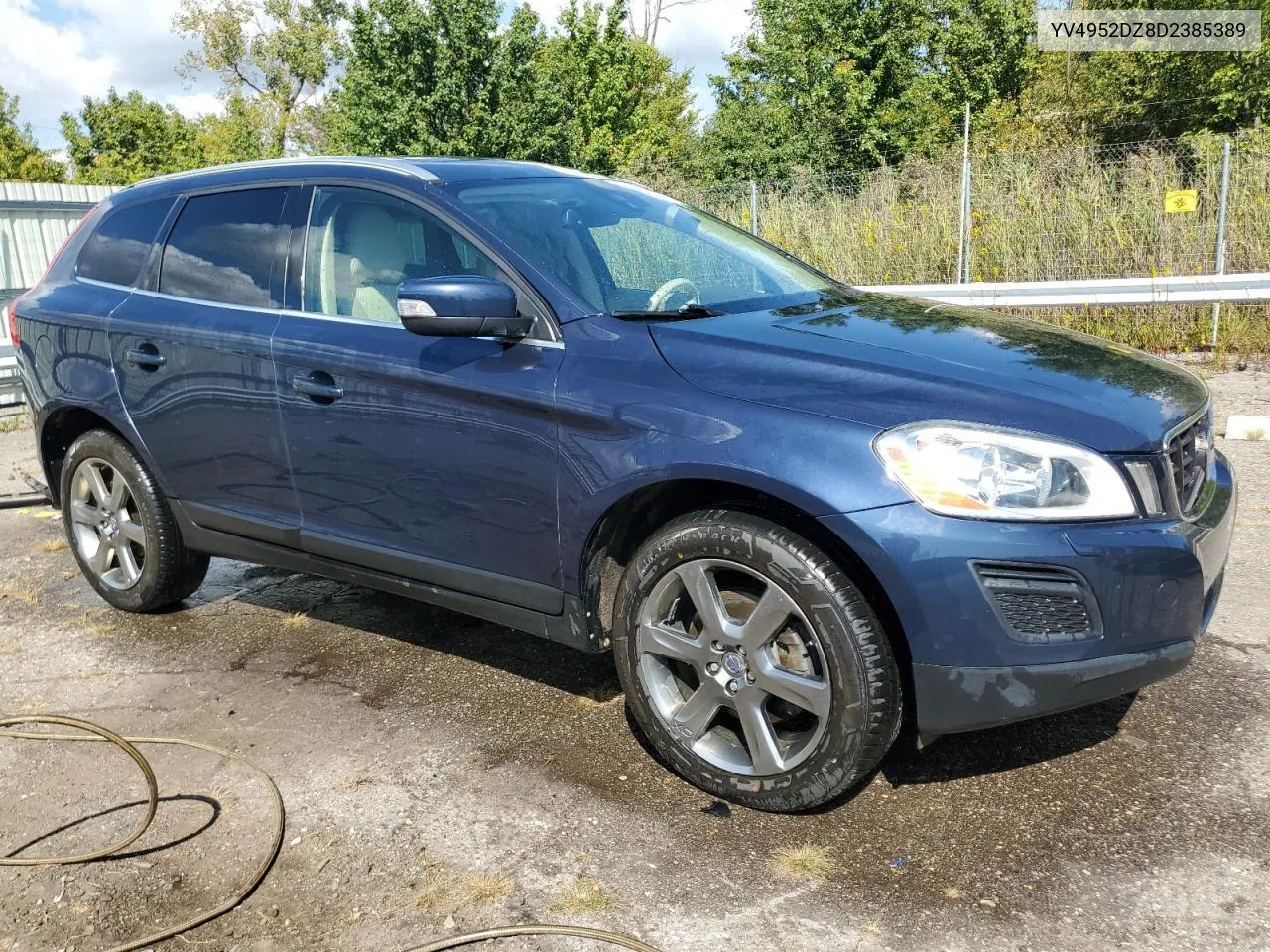 2013 Volvo Xc60 3.2 VIN: YV4952DZ8D2385389 Lot: 72130254