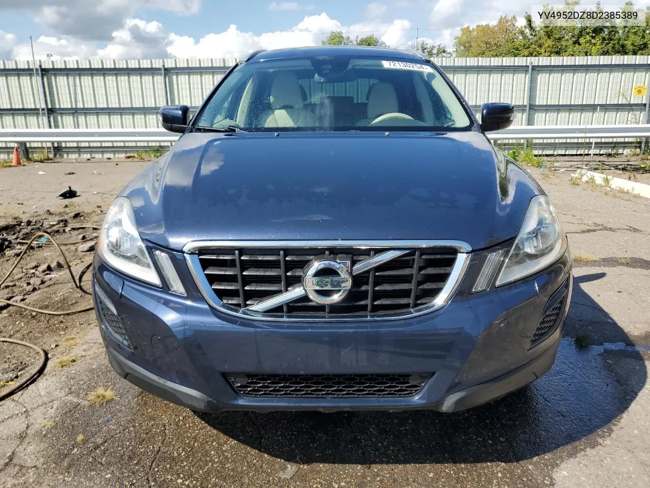 2013 Volvo Xc60 3.2 VIN: YV4952DZ8D2385389 Lot: 72130254