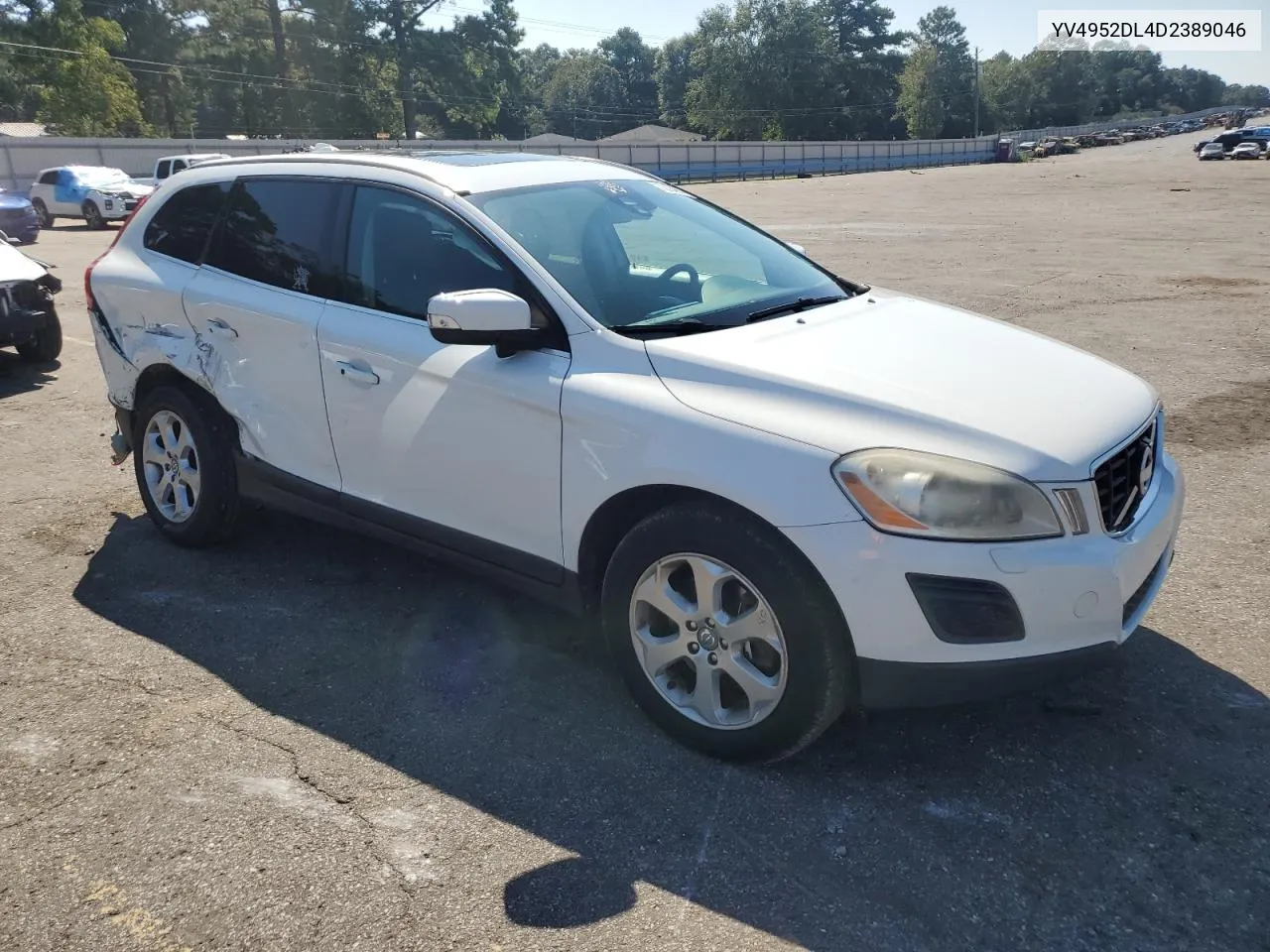 2013 Volvo Xc60 3.2 VIN: YV4952DL4D2389046 Lot: 72284904