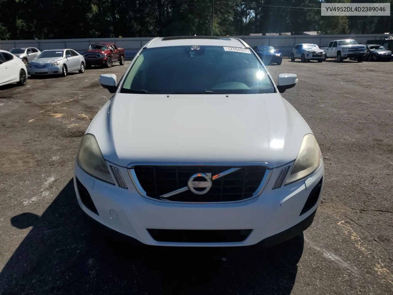 2013 Volvo Xc60 3.2 VIN: YV4952DL4D2389046 Lot: 72284904