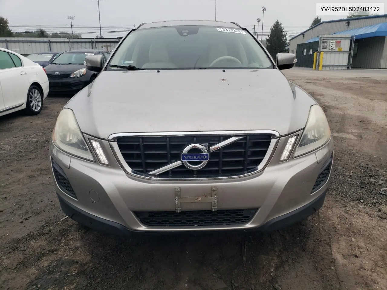 2013 Volvo Xc60 3.2 VIN: YV4952DL5D2403472 Lot: 73373224